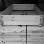 Holzaufsatzrahmen für Paletten